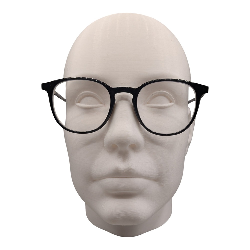 Scott & Zelda 7475 Black Round Eyeglass Frames 47/20/140 with Case